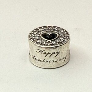 Pandora Happy Anniversary Heart Pavé Charm S925 ALE